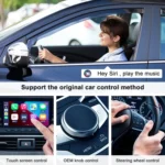 USB + USB-C / Type-C Wired to Wireless Carplay Adapter for iPhone - Image 4
