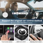 USB + USB-C / Type-C Wired to Wireless Carplay Adapter for iPhone - Image 4