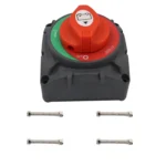 For RV / ATV / UTV / Truck CP-0082 600A High Current Battery Disconnect Switch Rotary Switch Cut - Image 4