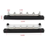 CP-3122 1 Pair 150A 48V RV Yacht Car High Current Single-row 4-way Terminal Busbar - Image 7