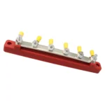 RV Yacht 150A High Current Single-row 4-way Busbar with 6pcs Terminals - Image 2