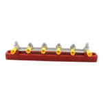 RV Yacht 150A High Current Single-row 4-way Busbar with 6pcs Terminals - Image 3