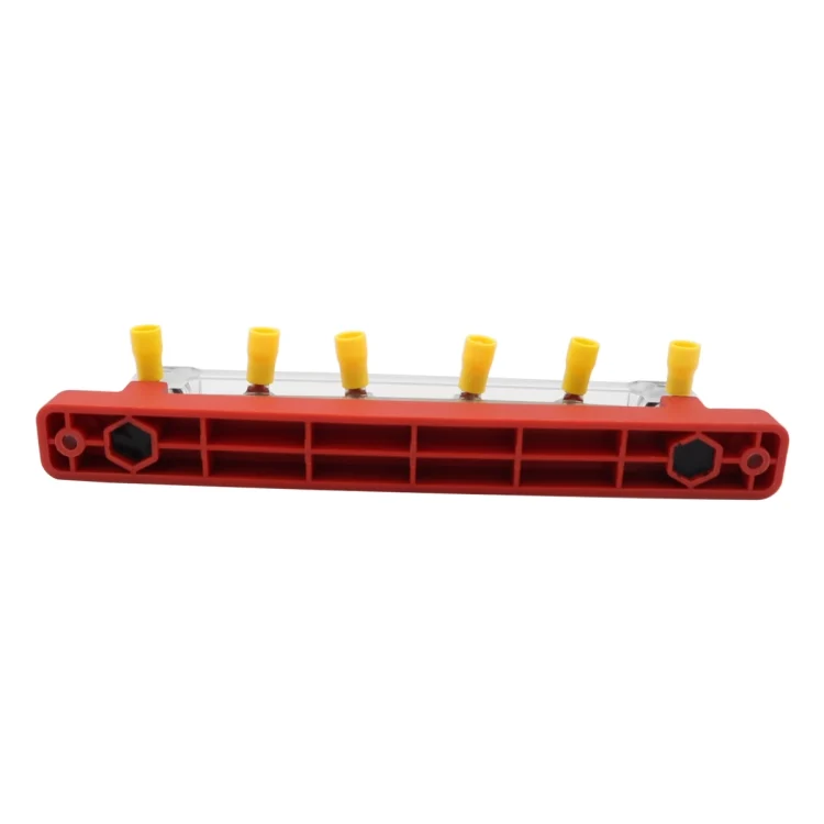 EDA004977801_5.webp RV Yacht 150A High Current Single-row 4-way Busbar with 6pcs Terminals - Image 6