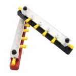 1 Pair RV Yacht 150A High Current Single-row 4-way Busbar with 12pcs Terminals - Image 2