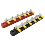 1 Pair RV Yacht 150A High Current Single-row 4-way Busbar with 12pcs Terminals - Image 4