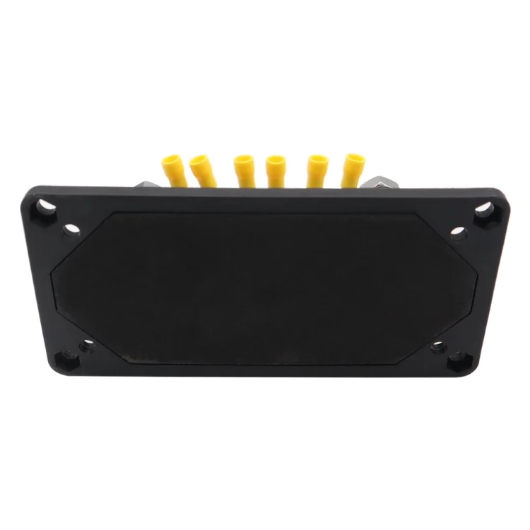 EDA004982201_6.webp 300A 12-48V RV Yacht Modified Double Row 12-way M6 Terminal Busbar with 12pcs Terminals - Image 7