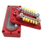 1 Pair 300A 12-48V RV Yacht Modified Double Row 12-way M6 Terminal Busbar with 24pcs Terminals - Image 5