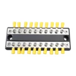 CP-4051 100A 48V RV Yacht Modified Double Row 10-way Busbar with 20pcs Terminals - Image 2