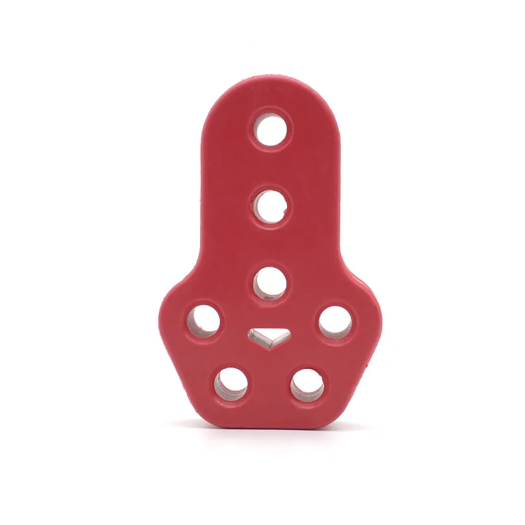 XH-6282 7 Holes Car Exhaust Hanger Bushing Muffler Rubber Insulator Mount Bracket