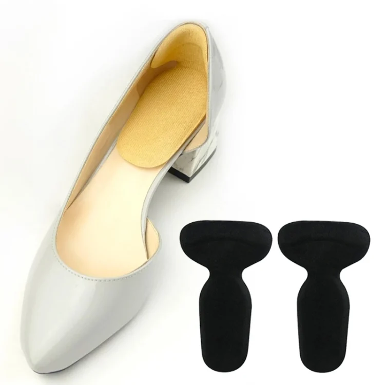 EDA004990401A.webp 1pair 2 in 1 Anti-grinding Silicone Thickened Heel Stickers - Image 1