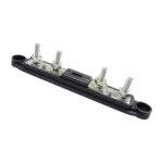 RV Yacht M8 Single Row 4-way Power Distribution Block Busbar with Cover with 300A Fuse - Image 6