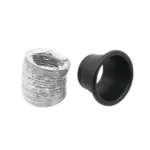 XH-UN099 Carbon Fiber Car Front Bumper Turbo Air Intake Inlet Pipe Air Funnel Kit