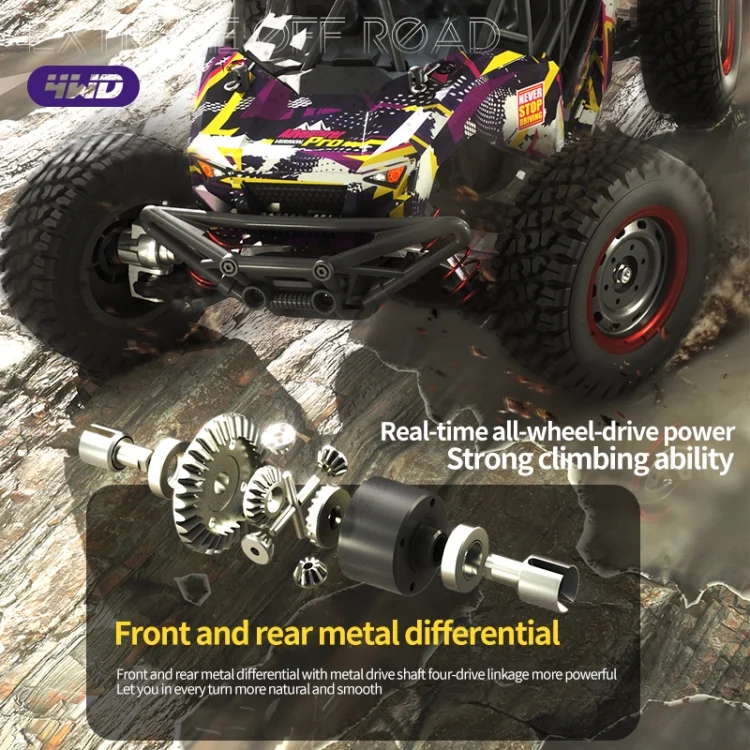 EDA0050093_B5.webp JJR/C Q141B Brushless 4WD High Speed Remote Control Desert Truck - Image 6