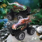 JJR/C Q148 2.4G Remote Control Dinosaur Climbing Car - Image 2