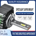 P15 1 Pair D2S / D2R DC10-32V / 35W / 6000K / 4000LM IP68 Waterproof Car LED Headlight - Image 2