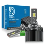 P15 1 Pair D3S / D3R DC10-32V / 35W / 6000K / 4000LM IP68 Waterproof Car LED Headlight - Image 9