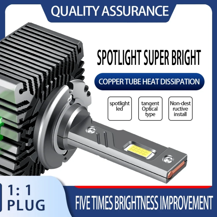 EDA0050378_1.webp P15 1 Pair D4S / D4R DC10-32V / 35W / 6000K / 4000LM IP68 Waterproof Car LED Headlight - Image 2