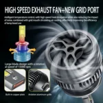 P15 1 Pair D4S / D4R DC10-32V / 35W / 6000K / 4000LM IP68 Waterproof Car LED Headlight - Image 7