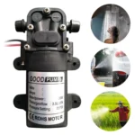 Automotive / Agricultural Electric Sprayer Pump Miniature High Voltage DC Diaphragm Pump Single Thread