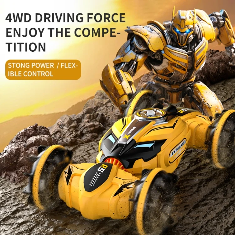 EDA0050918_B3.webp JJR/C Q150 2.4G 4WD Drive Double Sided Remote Control Amphibious Car - Image 4
