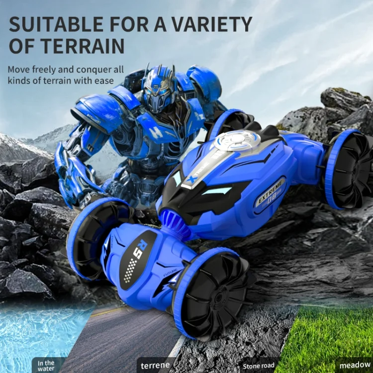 EDA0050918_B5.webp JJR/C Q150 2.4G 4WD Drive Double Sided Remote Control Amphibious Car - Image 6