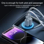 MOMAX UC18 30W Dual Port QC3.0 Car Fast Charger - Image 8