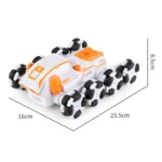 JJR/C Q152 Remote Control Intelligent Eight Wheel Swing Arm Stunt Vehicle - Image 2