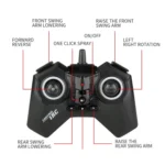 JJR/C Q152 Remote Control Intelligent Eight Wheel Swing Arm Stunt Vehicle - Image 4