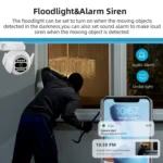 A8-C2 2MP Smart WiFi Surveillance IP Camera, Dual-light Full Color Night Vision / Two Way Audio / TF Card - Image 3