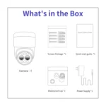 ESCAM G03 2x4MP Dual Lens Zoom 8X Dual Light Source WiFi Camera Support Two-way Voice & Motion Detection - Image 10