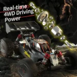 JJR/C Q146 Electric 4WD Alloy Off-Road Remote Control Car - Image 6
