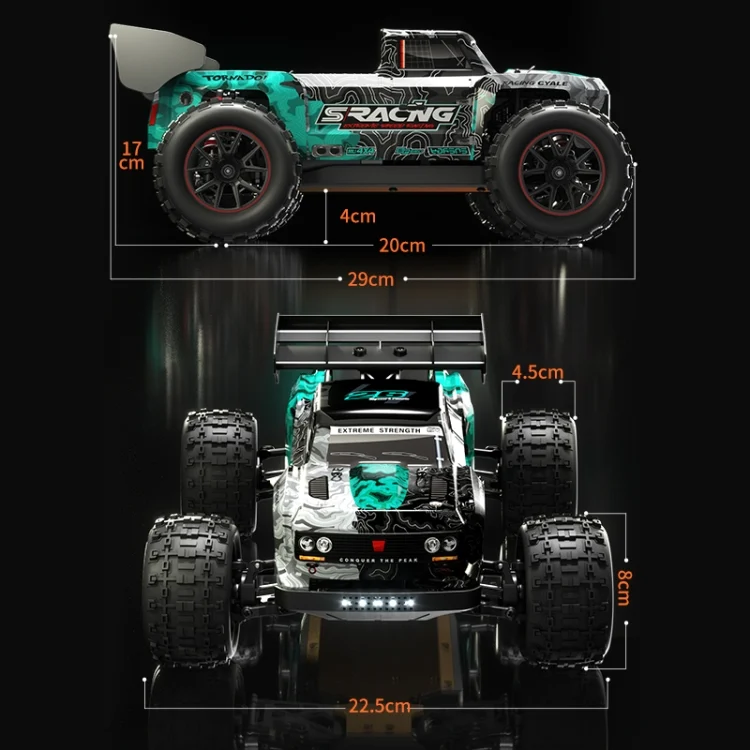 EDA0051592_B1.webp JJR/C Q146 Electric 4WD Alloy Short Card Off-Road Remote Control Car - Image 3