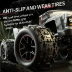 JJR/C Q146 Electric 4WD Alloy Short Card Off-Road Remote Control Car - Image 9
