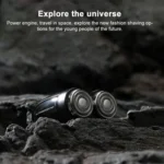 Portable Wet and Dry Double Shaving IPX7 Waterproof Electric Shaver - Image 5