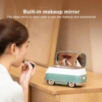 Bus-shaped Portable Ultrasonic Glasses Automatic Cleaner - Image 3