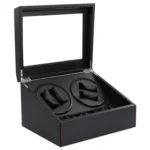 Mechanical Automatic Watch Box Electric Motor Watch Shaker, US Plug - Image 2