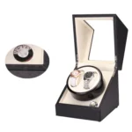 5 Gear Mechanical Automatic Watch Box Electric Motor Watch Shaker, US Plug - Image 2