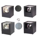 5 Gear Mechanical Automatic Watch Box Electric Motor Watch Shaker, US Plug - Image 3