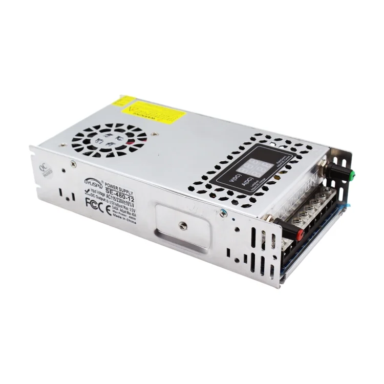 GYUSPW Adjustable Voltage and Current Light Bar Regulated Switching Power Supply