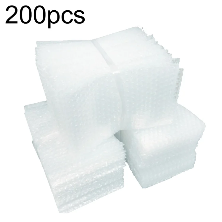 200pcs Express Packaging Transparent Bubble Envelopes Wrap Bags