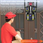 DF-3HBJ 4MP HD IP66 Waterproof Outdoor WiFi IP Camera Support Full Color Night Vision - Image 10