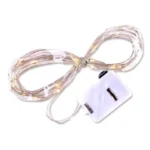 Gift Bag Transparent Packaging Bag, Green Ribbon+Hanging Tag+Lafite Grass - Image 2