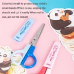 Deli 6021A Student Scissors Mini Portable Children Handmade Paper-cut Scissors - Image 5