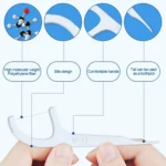 BMBO Portable Boxed Care Floss Stick Disposable Dental Care Floss Stick - Image 6