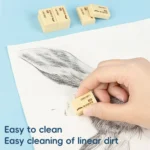 Deli 7534 Eraser Stationery Exam Sketch 4B Small Art Eraser - Image 4