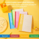 Deli 7653 Notebook A5 Wireless Binding Soft Surface Simple Notepad Student Notepad - Image 5