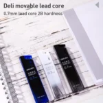 Deli 7003 0.5mm Movable Lead 2B Automatic Pencil Refill - Image 5
