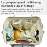 Multifunctional Mommy Bag Large Capacity Outgoing Baby Care Backpack - Image 4