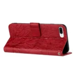 Tree Birds Embossed Pattern Leather Phone Case - Image 4