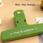 Handbook Clip Colorful Retro Plastic Clip Snack Receipt Clip - Image 3